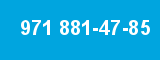 971 881-47-85 971 881-47-85